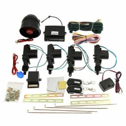 Car Alarm Keyless Entry Engine Security Protection Remote Start Stop Button 4 Door Power Locks Actuator Car Intelligent System