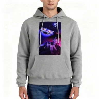 سترة قطنية Demon Hunter، تي شيرت مطبوع عليه فن قوطي غامض، شارع ربيعي فريد للرجال والنساء #3