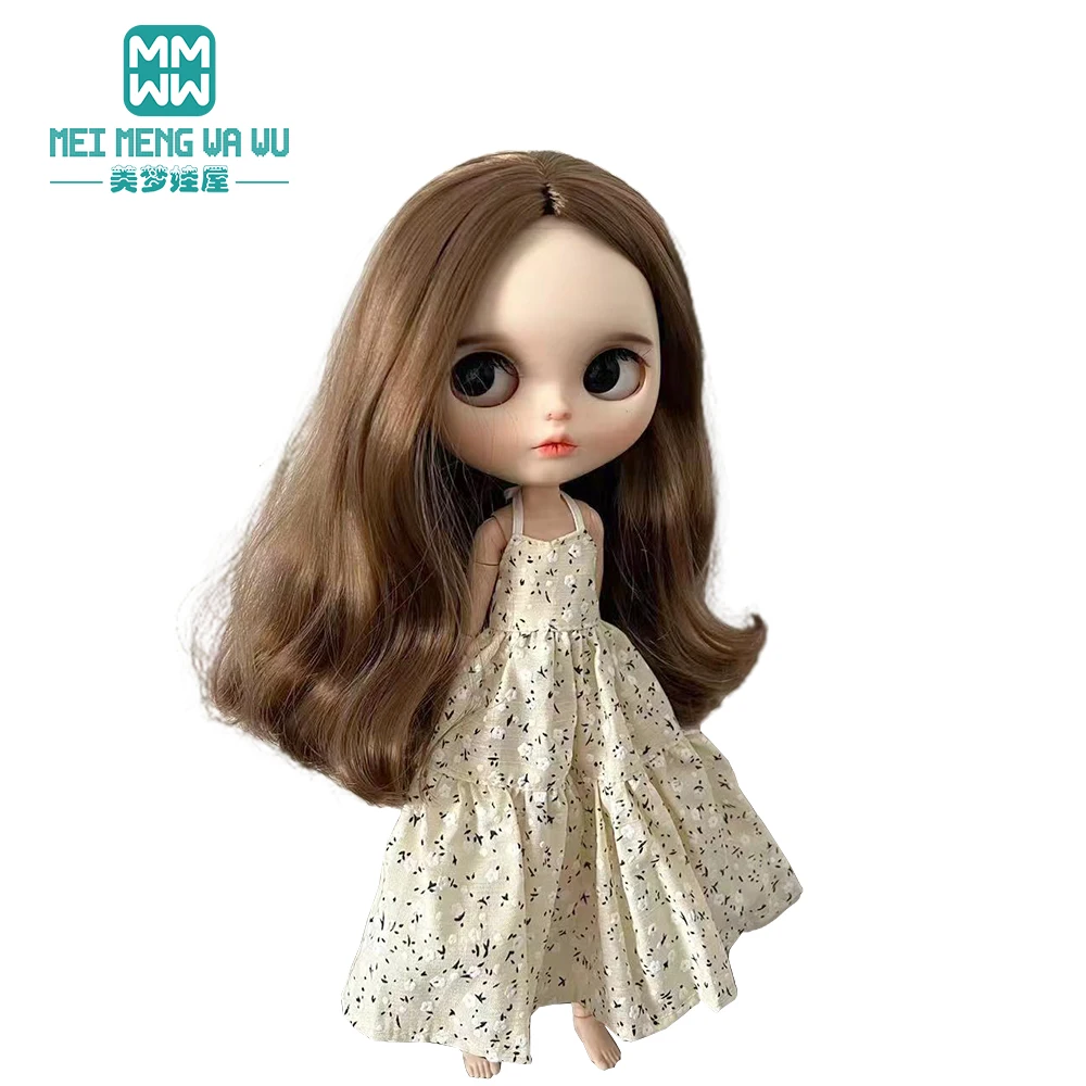 Kleidung für Puppen, modische Polka-Dot-Hemden, Sommerkleider, Sweatshirt-Sets, passend für Blyth Azone OB22 OB24 Puppenzubehör – Detail 7