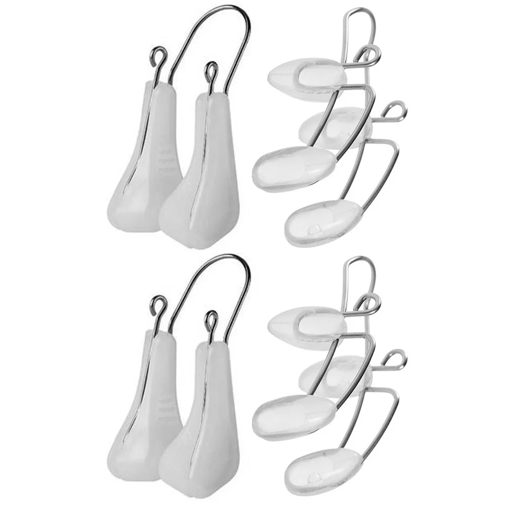 

4pcs Shaper Clip Silicone Iron Material Corrector Tool For Lifting Slimming Straightening Wide Nose Nose Beauty Lifter Slimmer