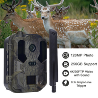Suntekcam HC-960Ultra-Li 2025 4G LTE 120MP 4K Waterproof IP65 Wild Hunting Camera Wireless 1080P Free Cloud FTP Email Photo Trap