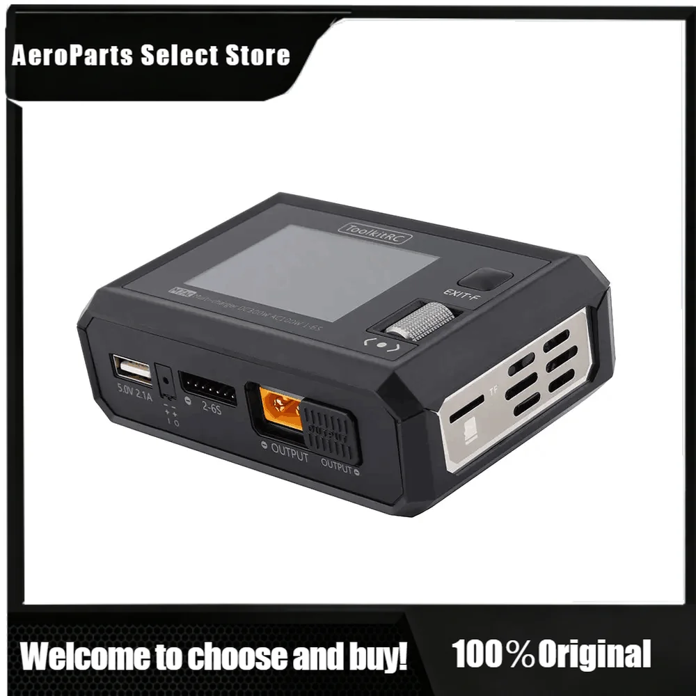 APStoreM7AC 300W Max Smart Charger 100W AC DC Power Supply Carbon Fiber For Dr-one FPV Racing