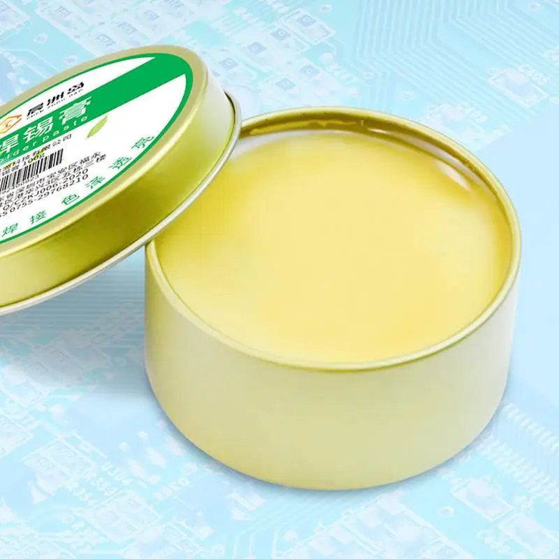 35g/100g Flux For Soldering Solder Paste In Jar Lead-free Rosin Paste Safe Clean Residues Paste Soldering Flux Paste For Solder