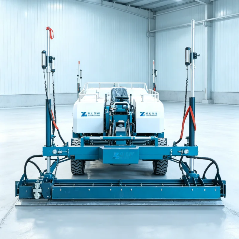 Customized Laser Screed Machine Industrial Floor Leveling Vibratory Screed Concrete Surface Finishing High Precision System