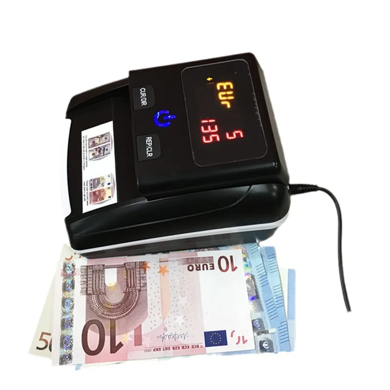

Portable banknote detector, intelligent identification of total amount