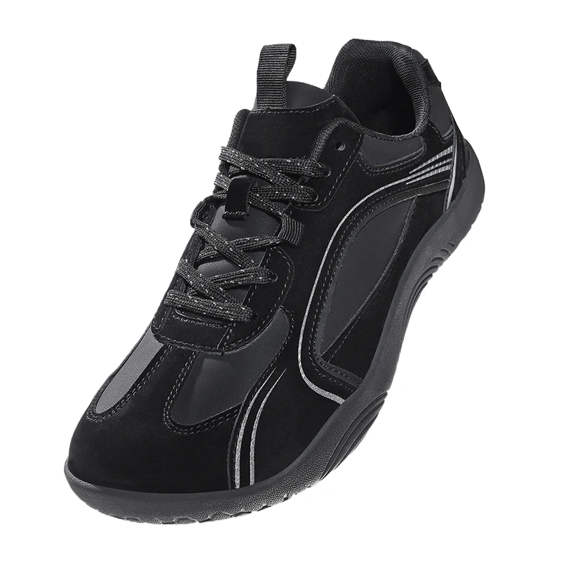 

Fashion Men's Sneakers New Wide Toe Shoes Unisex Artificial Leather Casual Walking Shoes Zero Drop Non-slip Sneakers for Women