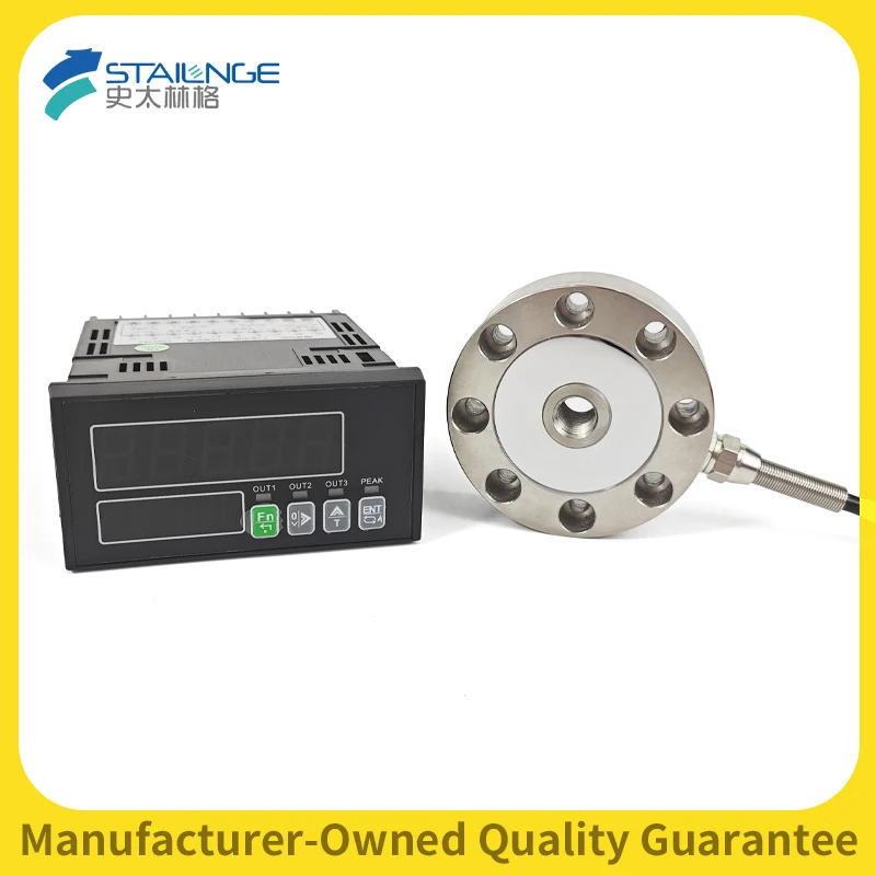 

Spoke Type Load Cell and Weighing Sensor Display Instrument, High Accuracy Tension/Compression Transducer for Industrial Scales