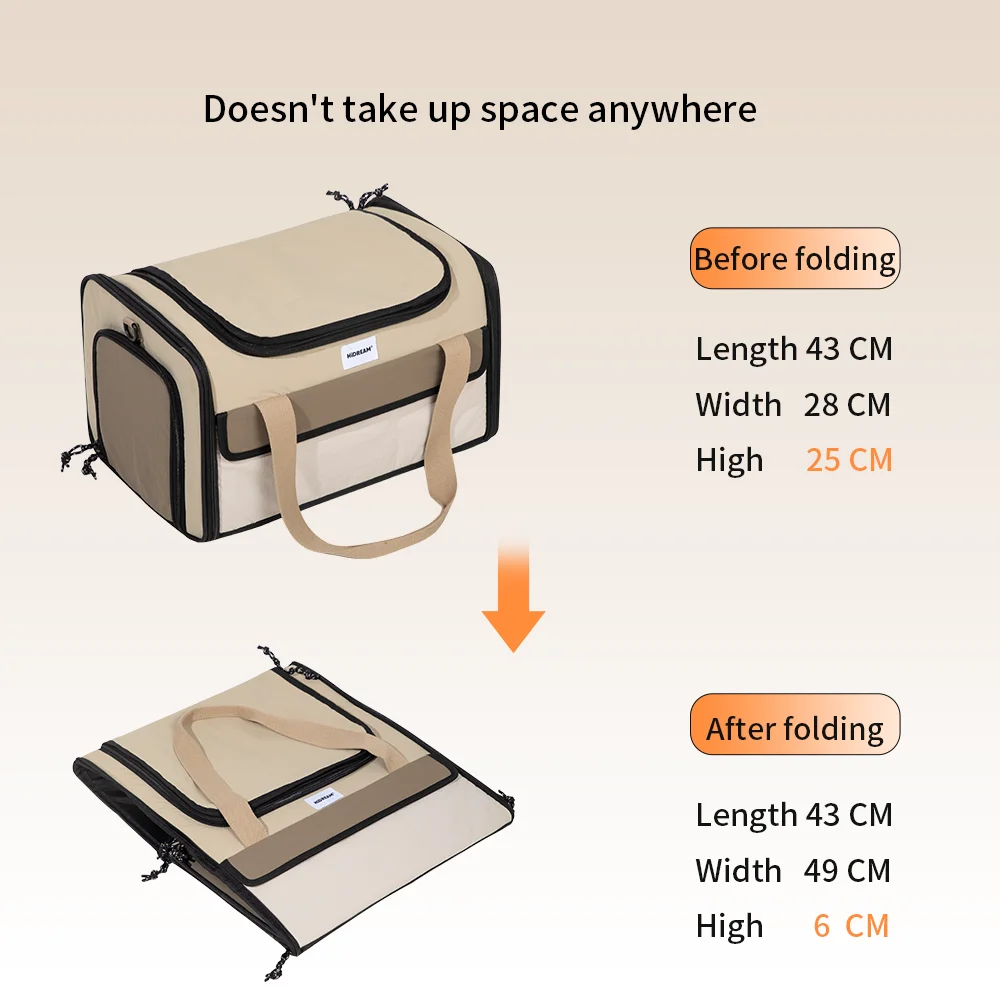 Cat Carrier Bag Soft Breathable Side Shoulder Bag Puppy Pet Carriers Dog Travel Bags Airline Approved Transport For Outgoing