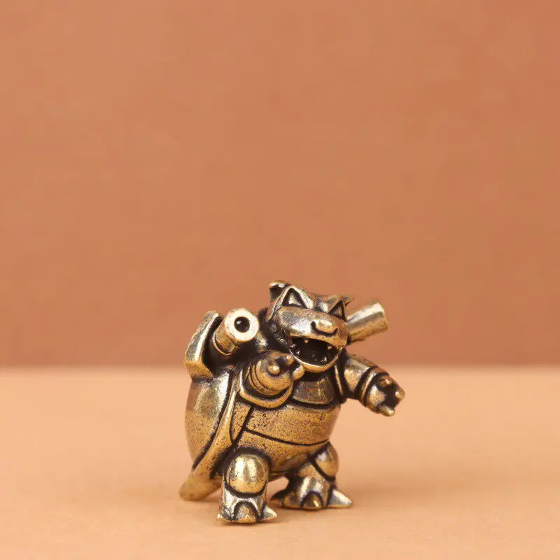 Pokémon Messingfigur Glurak Blastoise Dragonite Bulbasaur Brüllender Flugdrache Statue Tierfiguren Modell Dekoration Geschenk – Detail 18
