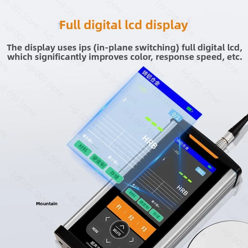 Hardness tester Non-destructive Portable Brinell Microscope High Precision Multifunctional Metal Steel Hardness Tester