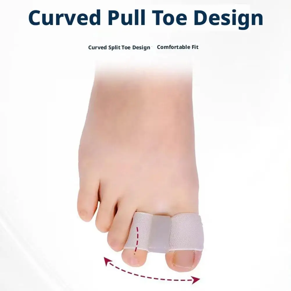 5Pcs Bunion Corrector Toe Alignment Splint Adjustable Big Toe Straightener Pain Relief Breathable Spacers for Men Women