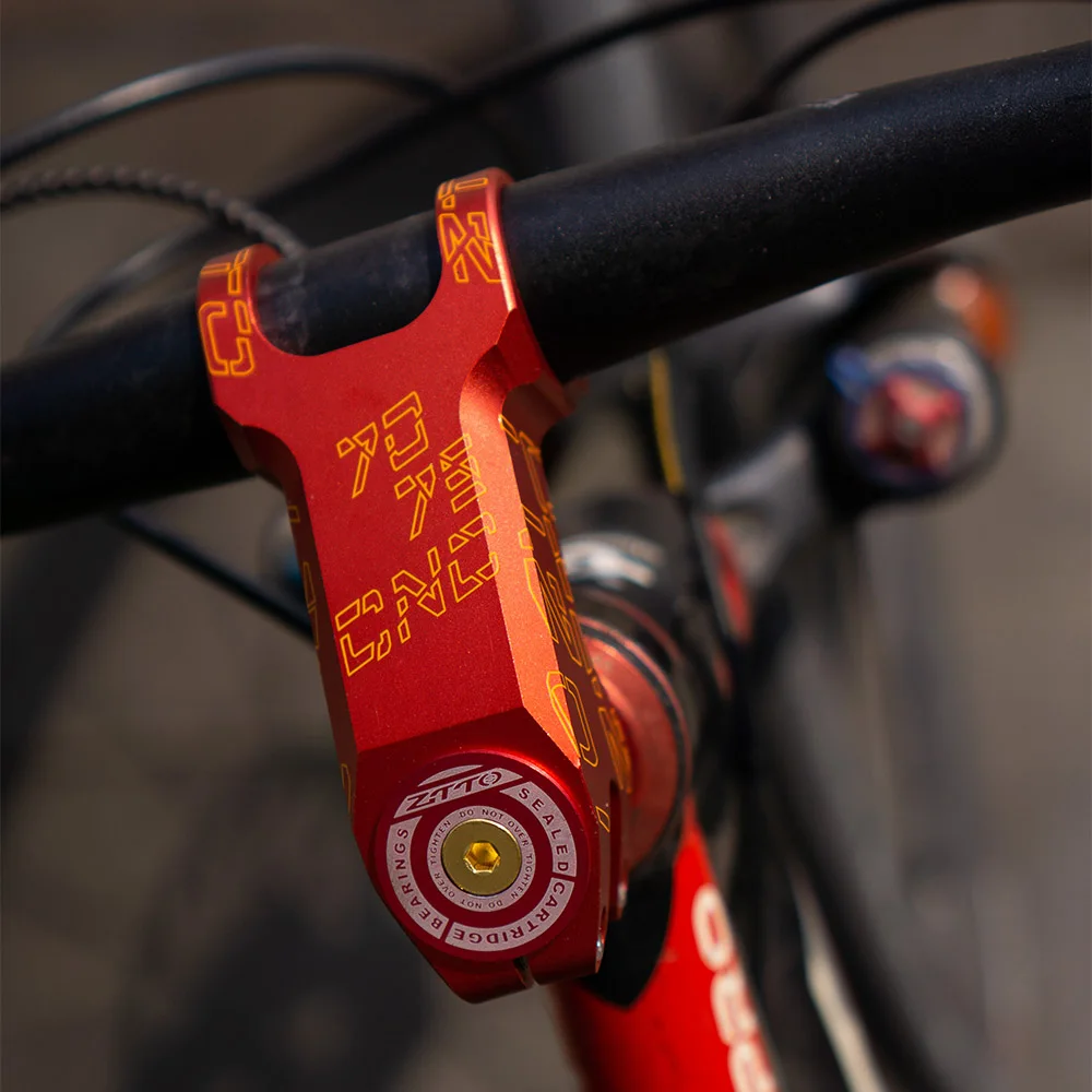 ZTTO MTB XC Racing 17 Grad 25 Aerodynamik-Vorbau 7075 Aluminium CNC-gefertigt, negativer Winkel, leicht, 31,8 mm – Detail 15