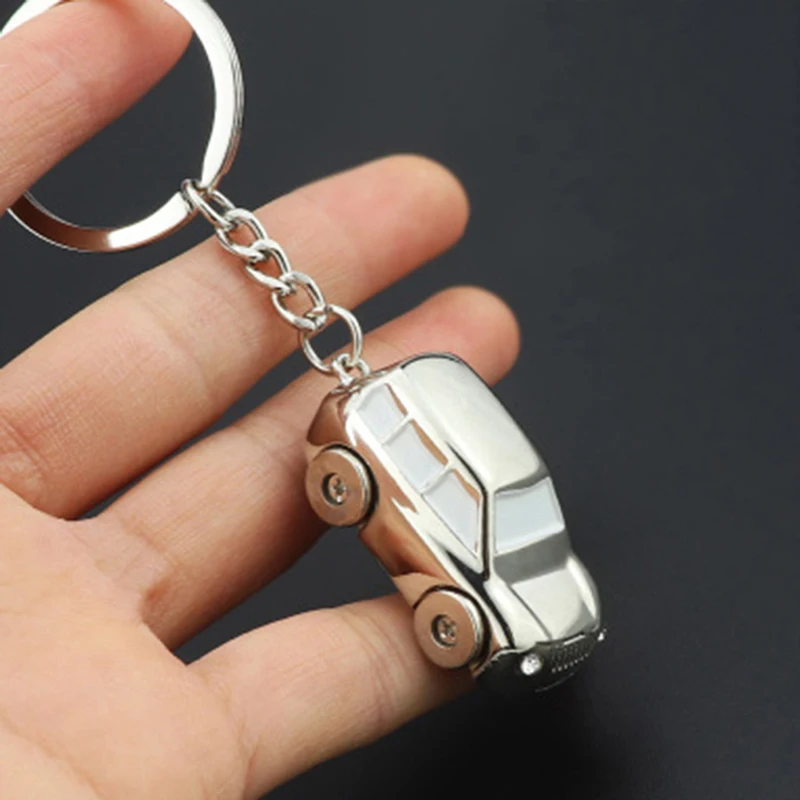 Creative Key Chain Metal Plane Engine Boat Car Keychains Mini Jet Engine Keyrings Keychain Decoration Gifts For Friends