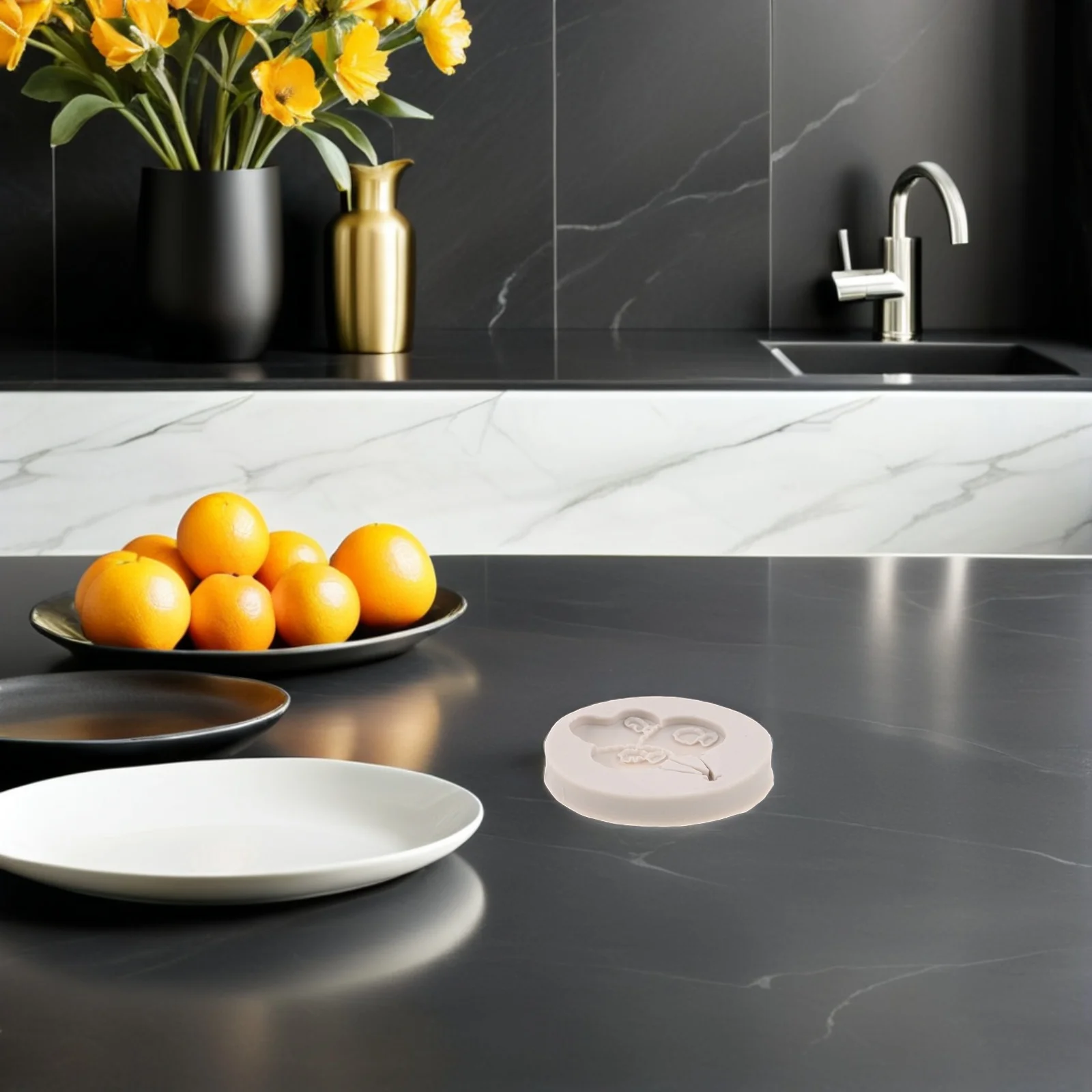 

2Pcs 6Cm Balloon Silicone Mold Heart-Shaped Baking Tool for Cake Cupcake Topper Chocolate Fondant Gummy Desserts Party Holiday