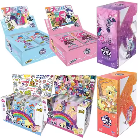 Wholesale My Little Pony Cards Friendship Is Magic Rarity Pinkie Pie Applejack Popular Character Anime Rare Exquisite Cards Gift - AliExpress 26