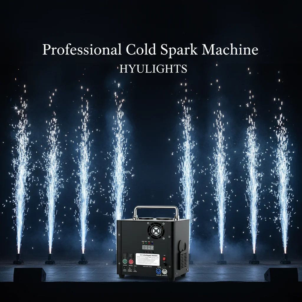 4 قطعة/الوحدة 700 واط آلة شرارة الباردة DMX512 ديسكو المرحلة المعدات الباردة سباركلرز لحفل الزفاف الحدث الكنيسة DJ نادي