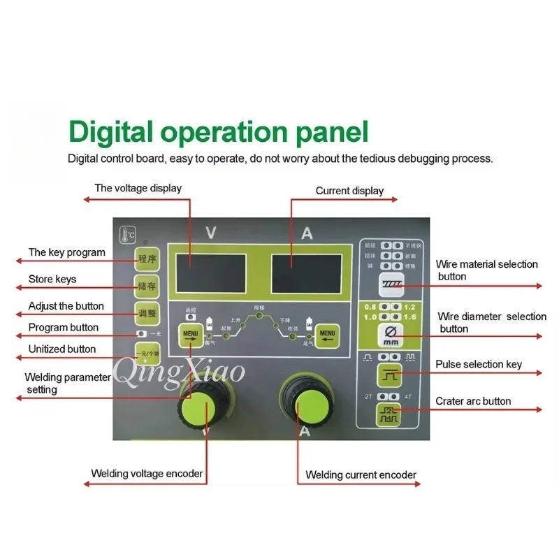 Industrial High Power Aluminum Welding Machine Split Type Mig Welder For Spot And Continuous Thick Aluminum Plate Durable
