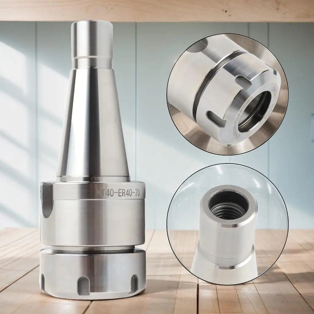1Pc NT40 ER Collet Chuck Metric Milling Machine Collet CNC Toolholder Collet Shank HSS For Milling Machine Metalworking Parts