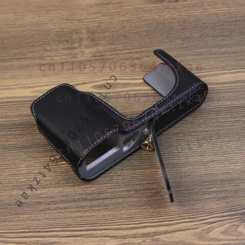 Genuine Cowhide Leather Camera Half Case Bottom Cover Retro Hand Grip for Leica T TL TL2 TYP701