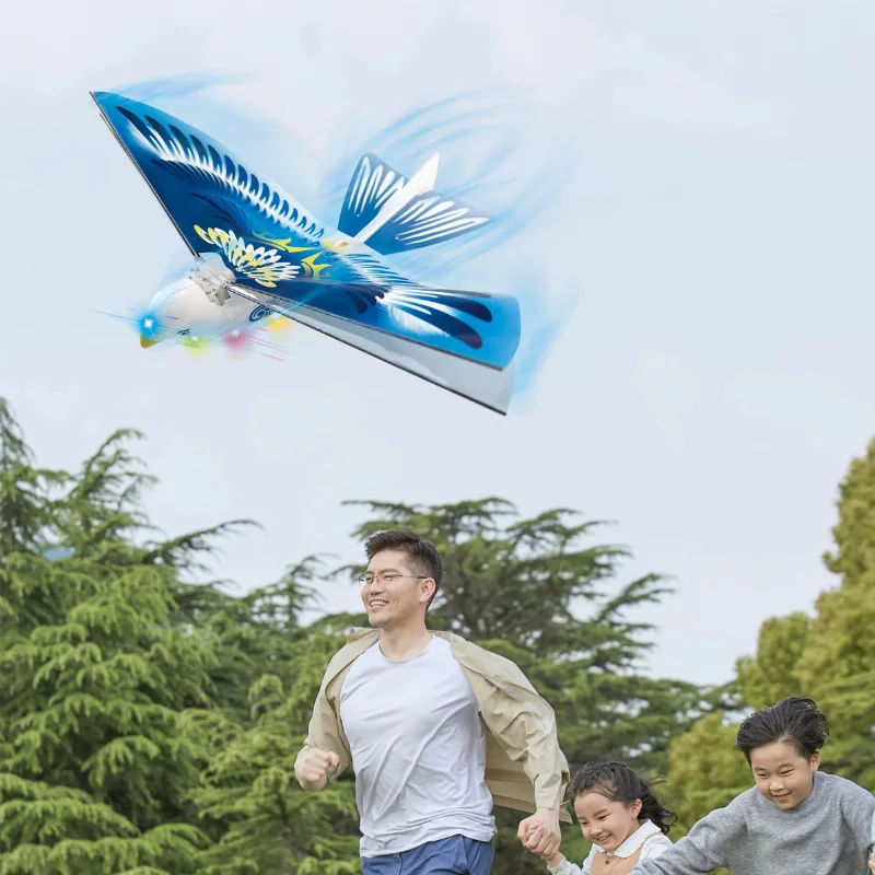 Easy Bionic Bird Flying Toy Anti-fall Flapping Wing Aircraft Outdoor Toy For Beginner Children
