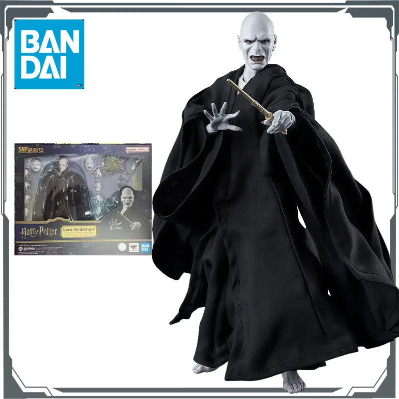 Bandai Originele S.H.Figuarts Harry Potter & Voldemort Anime Actiefiguren Speelgoed voor Jongen Kerstcadeau Collectible Model Ornamenten