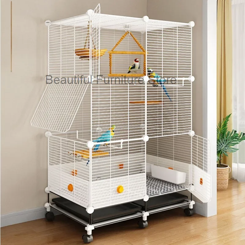 Decoration Feeder Bird Nest Accessories Hamster Decoration Bird Cage House Parrot Jaula Accesorios Decorative Home Cages