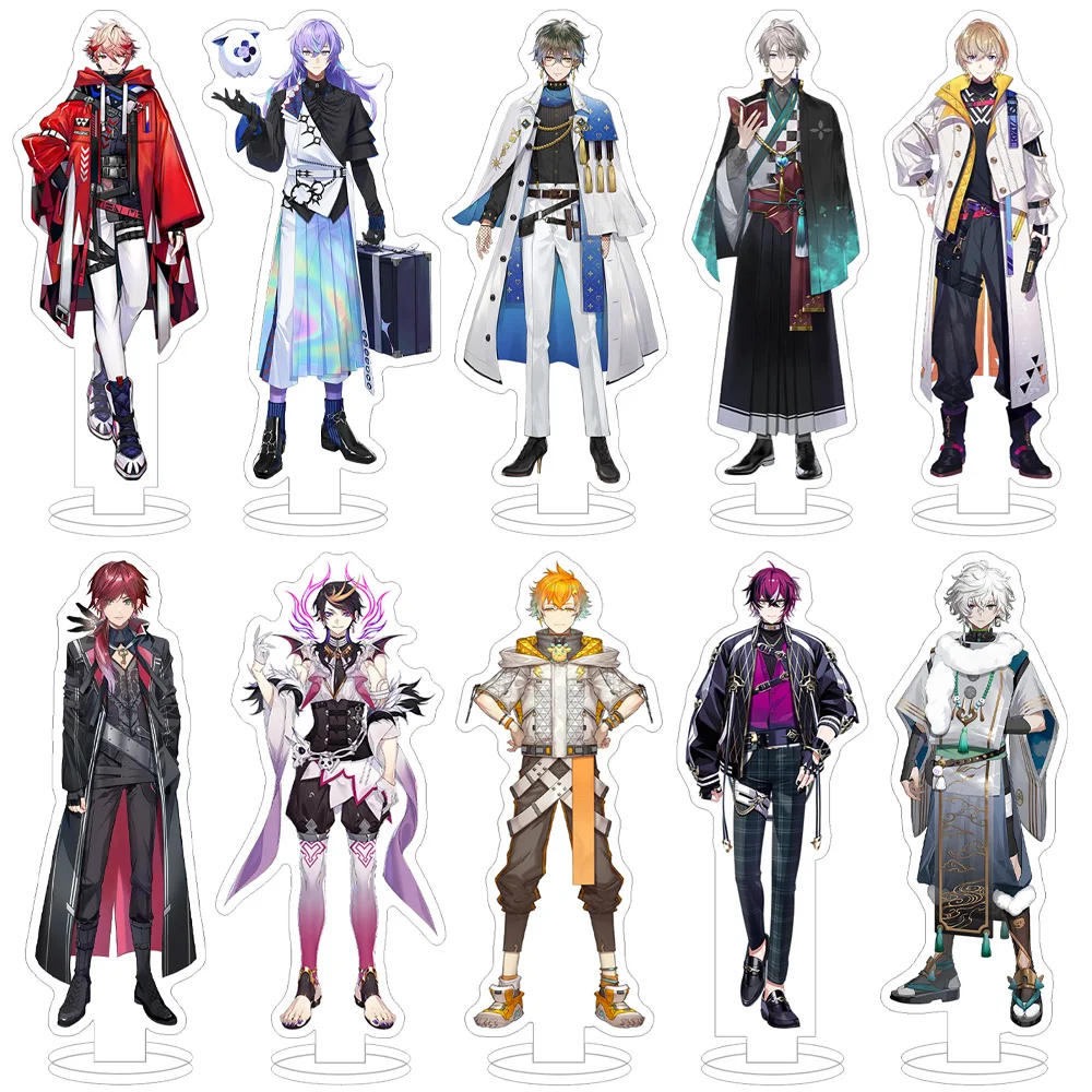 VTuber NIJISANJI Leos Vincent Luis Cammy Todo Kohaku Umise Yotsuha Moira Ishigami Nozomi акриловая подставка настольный орнамент аниме игрушка