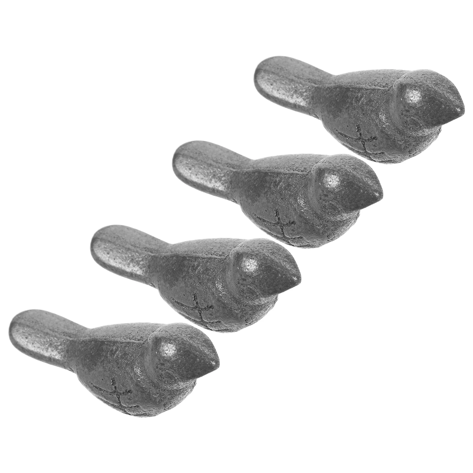 

4Pcs Cast Iron Cooking Tool Natural Iron Kitchen Accessory Versatile Dietary Enhancer for Family Athletes