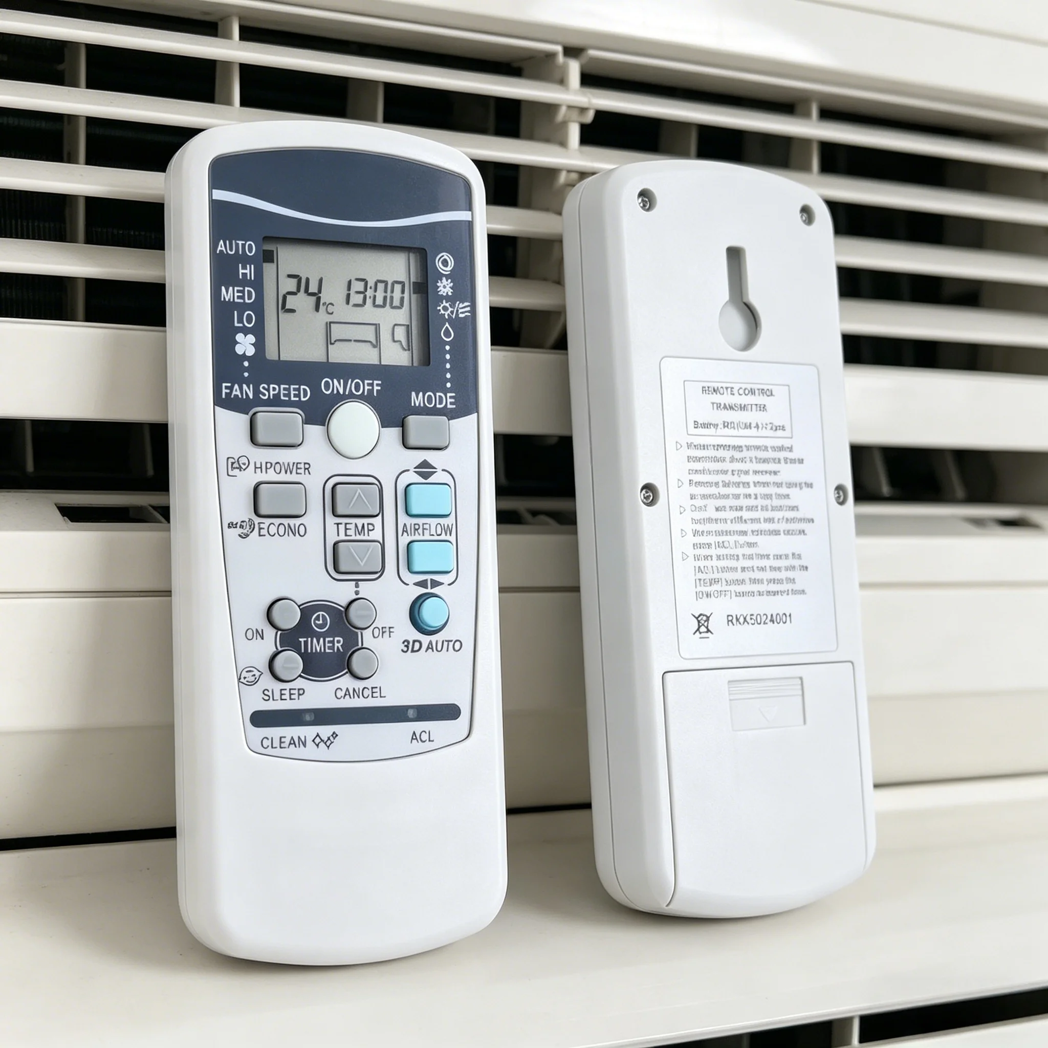 Replacement RKX502A001 AC Remote Control Original Fit for Mitsubishi All Series Air Conditioner Full Function