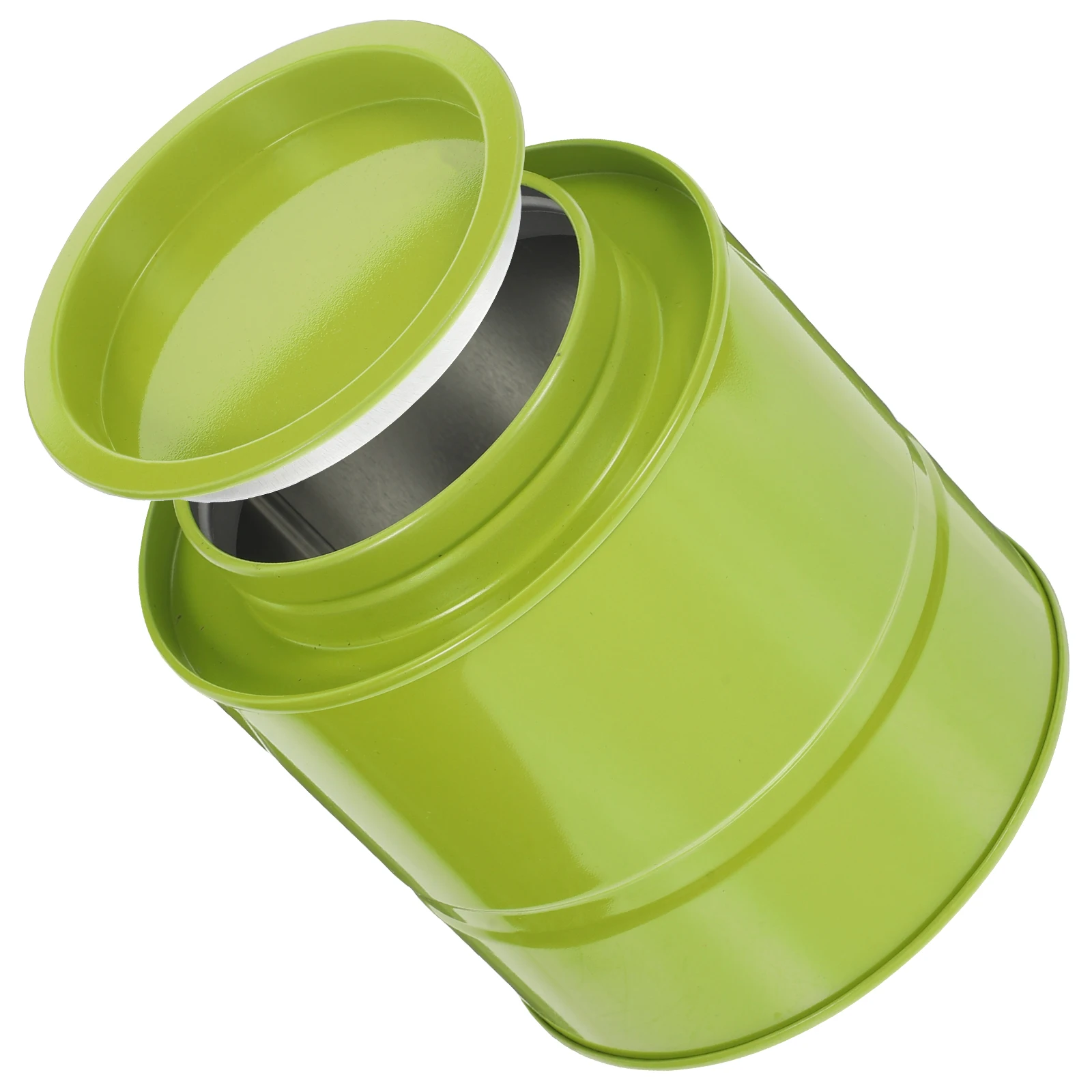 Tarro de almacenamiento de granos de café y té, contenedor de alimentos hermético de hojalata para aperitivos de cocina, fruta seca, dulces, cereales, bote sellado