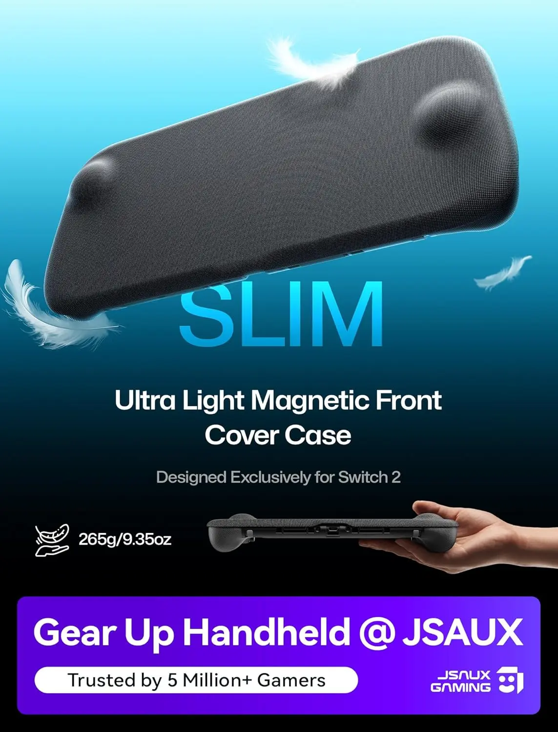 

Чехол для Switch 2, совместимый с Nintendo Switch 2, раздельный чехол для ежедневного использования, защитный чехол из ТПУ для Switch 2 со съемной передней крышкой