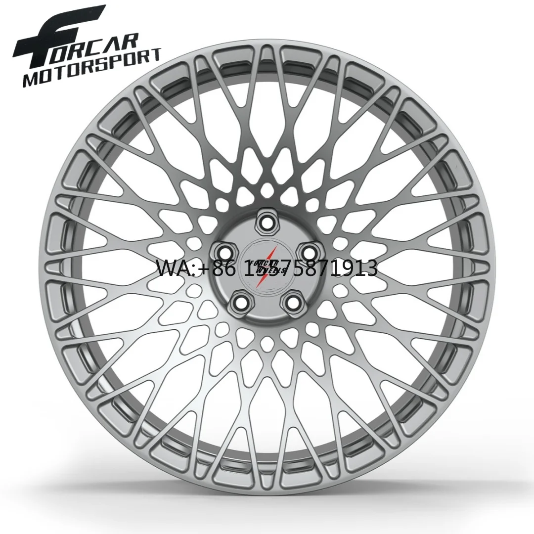 

New Hot Salable Forcar Forged Quality Monoblock Simple Design T6061 Custom 16-24 Inch Alloy Forged Wheels Rims