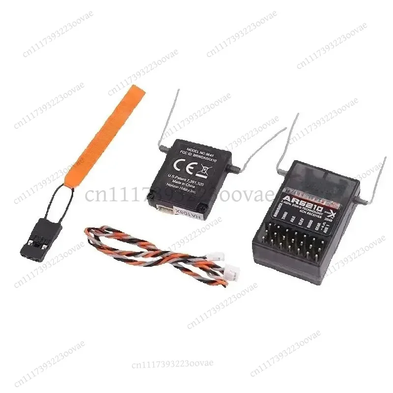 AR6210 DSMX 2.4G 6CH Receiver W/ Satellite Compatible with Spektrum DSM2 DX6i DX7 DX8 NX8 NX10 AR9020 JR DSX7 DSX9 RC Plane