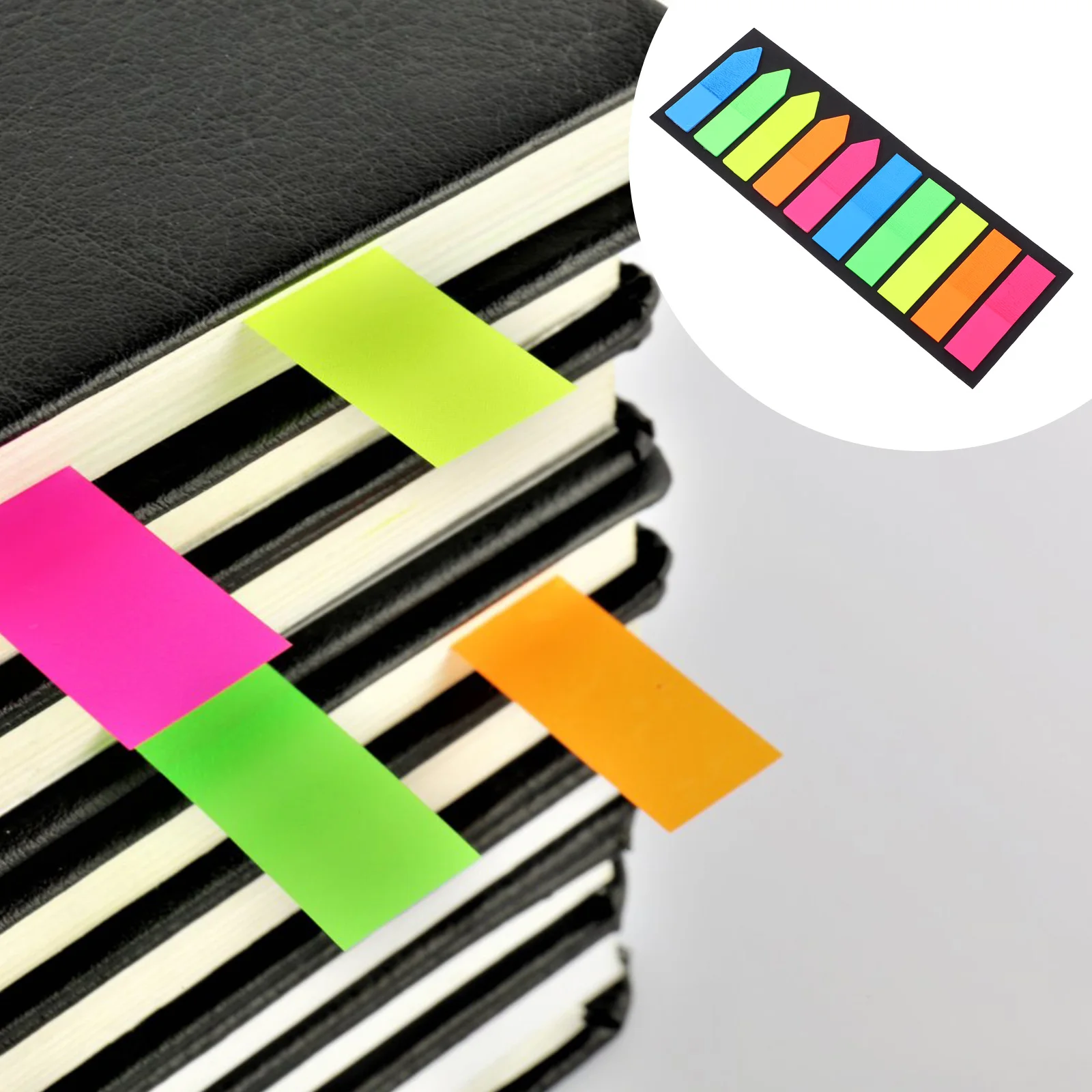 

2000 Sheets Sticky Tabs Note Reading Index Stickers Book Markers Convenient Labels Practical Gifts Crafted Pet Household