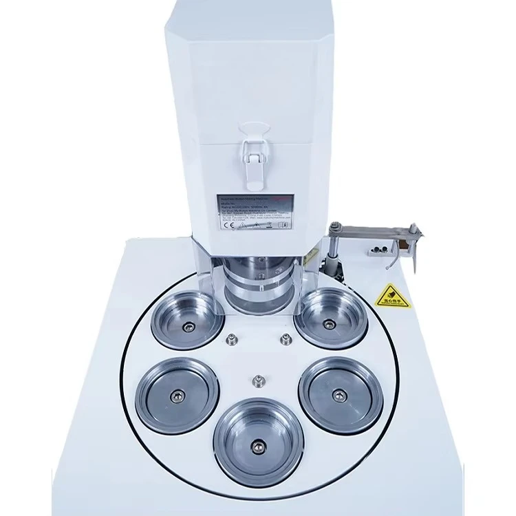 37 MM Electric and Pneumatic Button Making Machine High Speed High Volume Production in Making Refrigerator Ornament