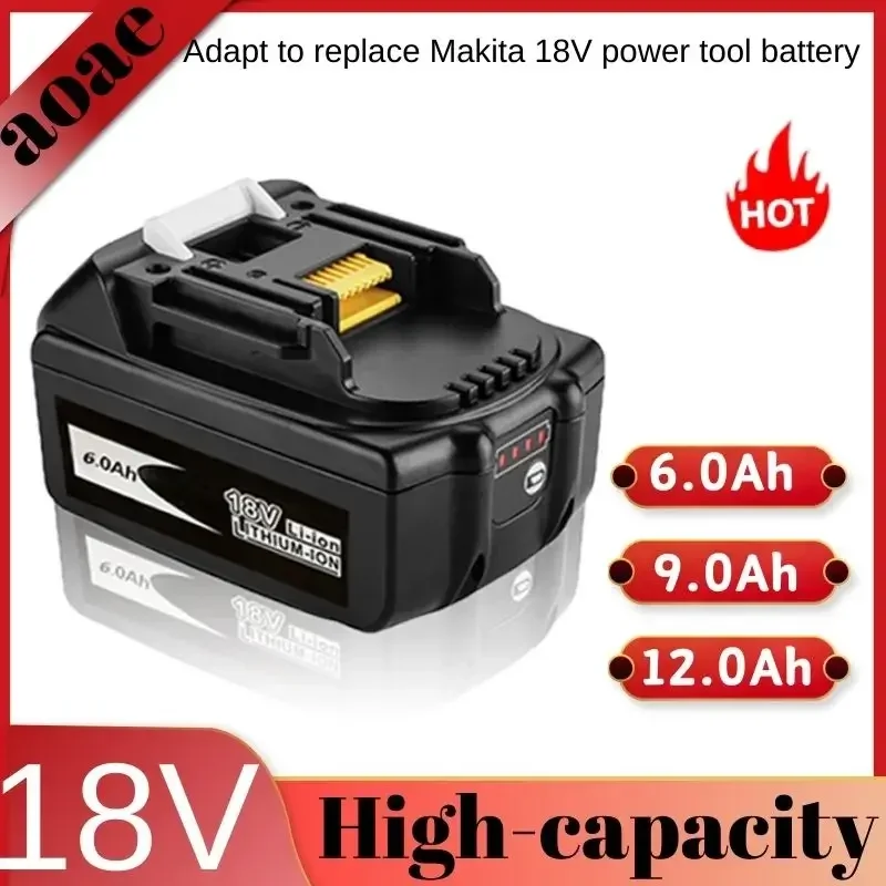 

6000mAh Li-ion Battery rechargeable battery 18 v for Makita 18v Battery BL1840 BL1850 BL1830 BL1860B LXT 400 18650