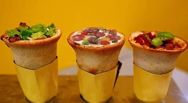 2019 핫세일 피자 기계 4구 피자 콘 기계 스테인리스 스틸 콘 피자 기계