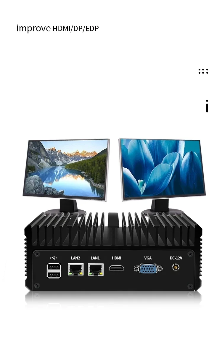 SZBOX H30W Zachte Router 4x2.5G i226 4 * LAN Industriële Fanless Mini PC OPNsense VPN Server pfSense ESXi Firewall Apparaat