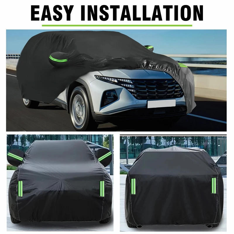 Outdoor Car Cover Waterproof Dustproof UV Sun Protection, Full Car Protector Exterior Parts For Subaru Impreza GC GD GE GJ GK - view 6