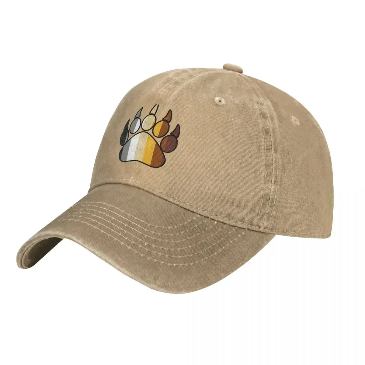 New Bear Pride Paw Denim Baseball Cap Gay Days Outdoor Sport Trucker Hat Summer Hot Sale Unisex Fitted Print Baseball Caps