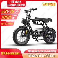 COSWHEEL Y16 Mountains E-bike 1000W Motor 48V15AH Lithium Battery Snow Electric Bicycle 16-In Fat Tire  Commuting Electric Bike