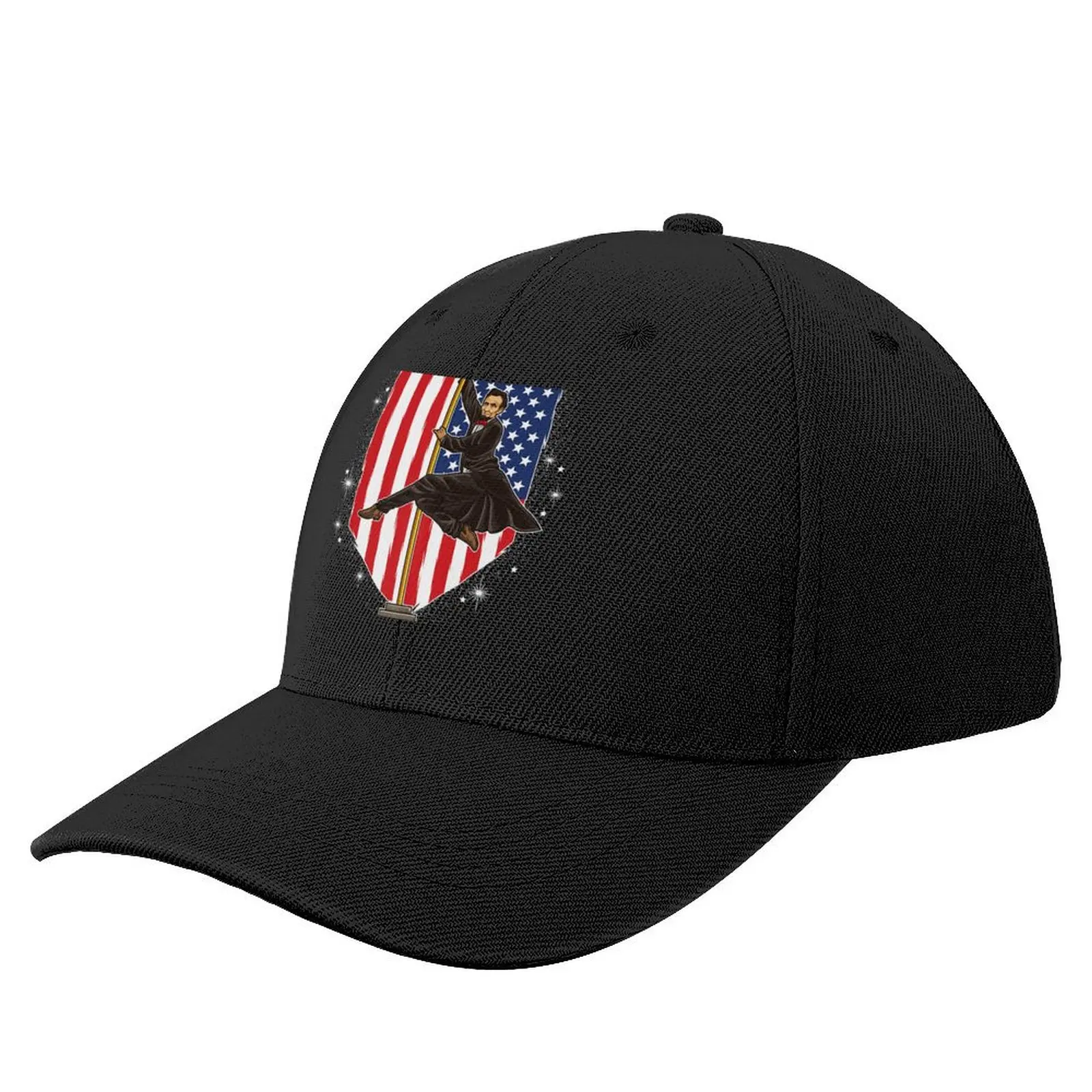 Pole Dance Abraham Lincoln - USA Pole Fitness for America T-Shirt Baseball Cap Golf Uv Protection Solar Hat For Man Women's