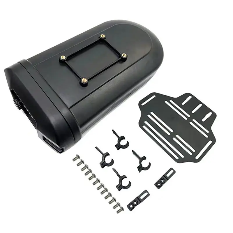 A03Z-For Voge Dsx625 Dsx900 Himalayan 450 Universal Tool Box Motorcycle Luggage Box Storage Box Black