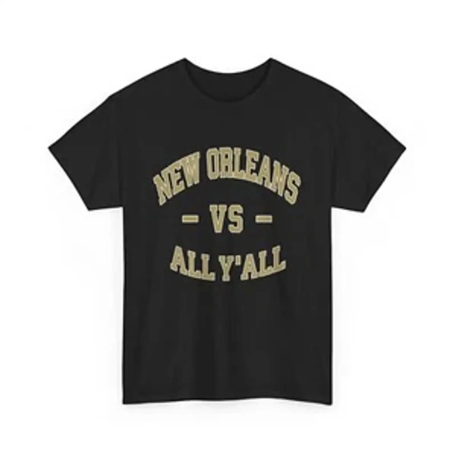 New Orleans vs All Y'all T Shirt vintage Washed graphic Versatile designer clothes Stylish streetwear fashion Unisex Soft