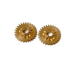 500pcs/Lot Custom Make Brass Gear 0.4M 12T+28T Hole diameter 3mm