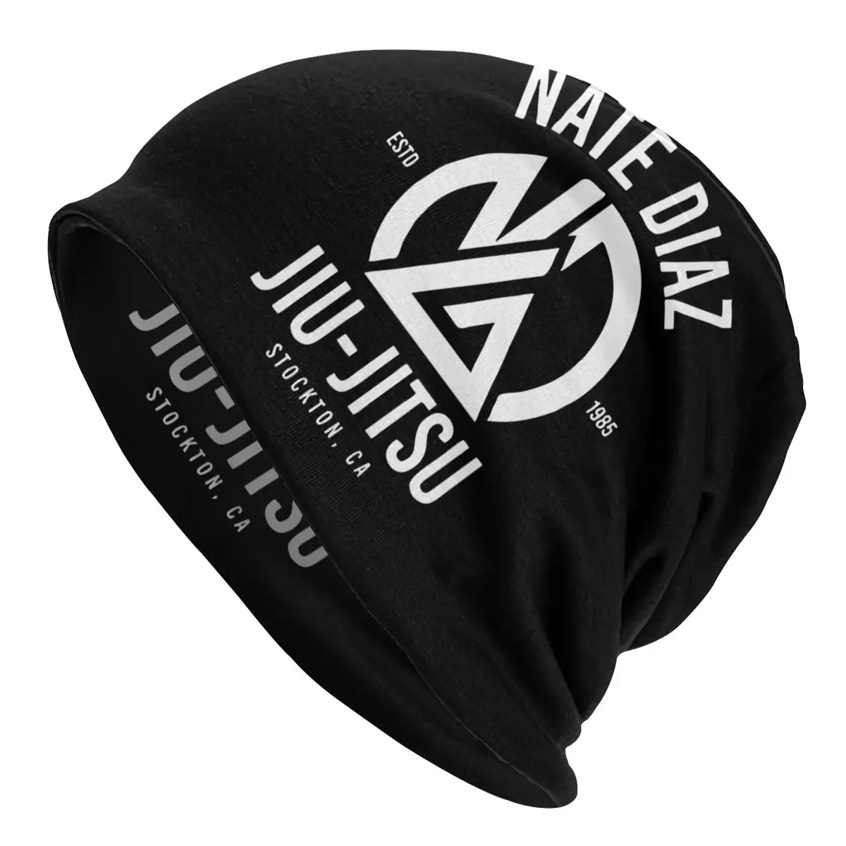 Nate Diaz Bonnet Hats Knit Hat Hip Hop Autumn Winter Outdoor Skullies Beanies Hats Men's Women's Adult Summer Warm Dual-use Caps