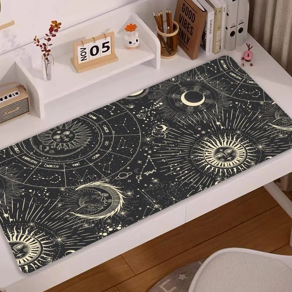 

Witches Moon Tarot Mouse Pad xxxl Gamer Mousepad Large Mouse Mat Natural tapis de souris xxl Rubber Desk Rug PC Desk Mats Design