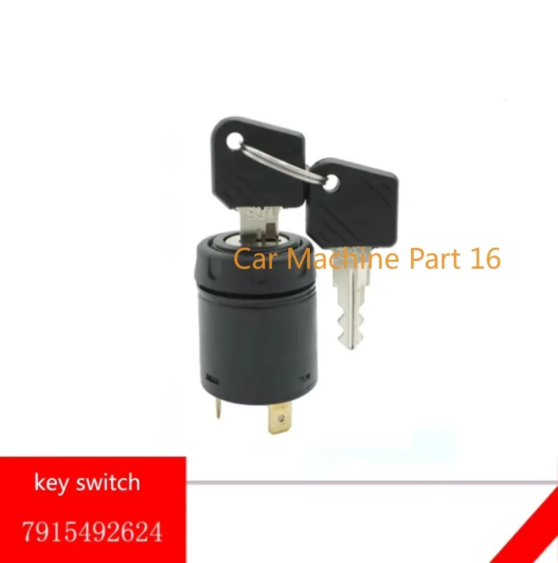 New Fit for Linde Forklift Key Switch Ignition Start Up Switch Electric Door Lock 7915492624 Key 801/802/633