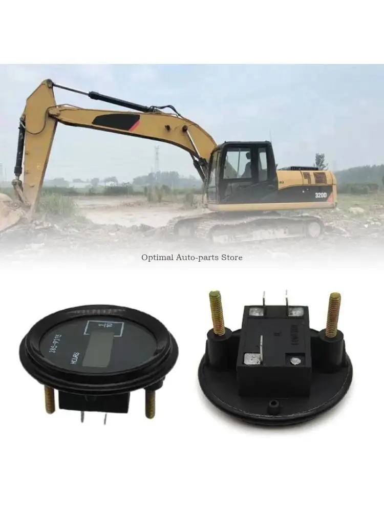 

Efficient Operations Timer for Excavators LCD Hour Meter, Essential Service Tool