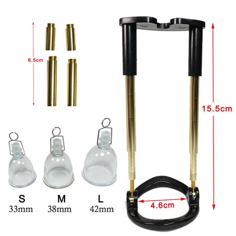 Bending Correction Penis Pump Enlarger Stretcher Tension Traction Physical Exerciser Male Dick Extender Enhancer Sex Toy Men 18+